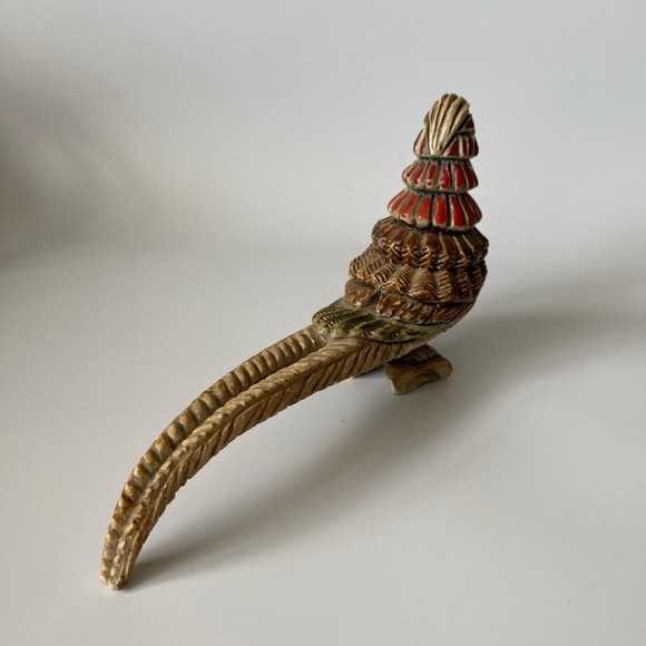 Artesania Rinconada Pheasant Figurine Collectible 1990s Vintage - Picture 5 of 9